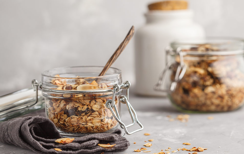 Rezept: Winterliches Spekulatius-Granola