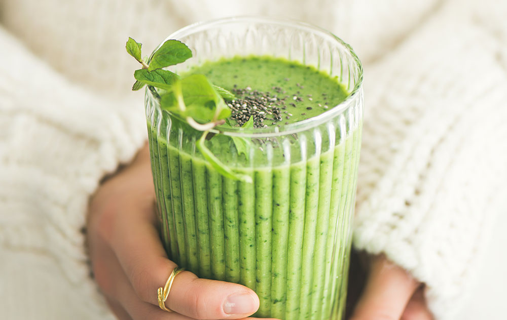 Chia-Matcha-Smoothie