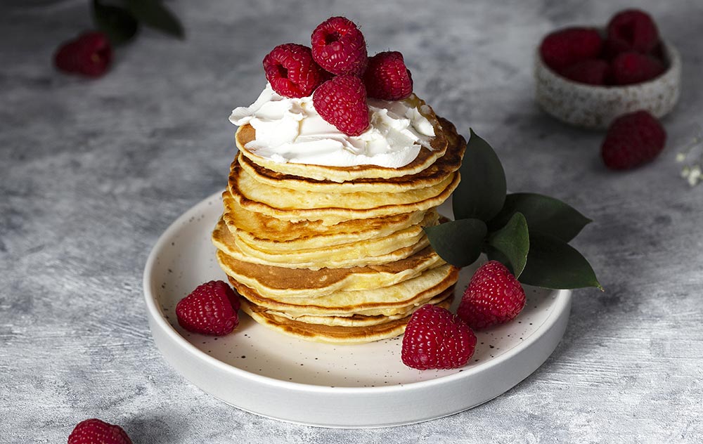 protein-pancakes-mit-himbeerquark-rezept