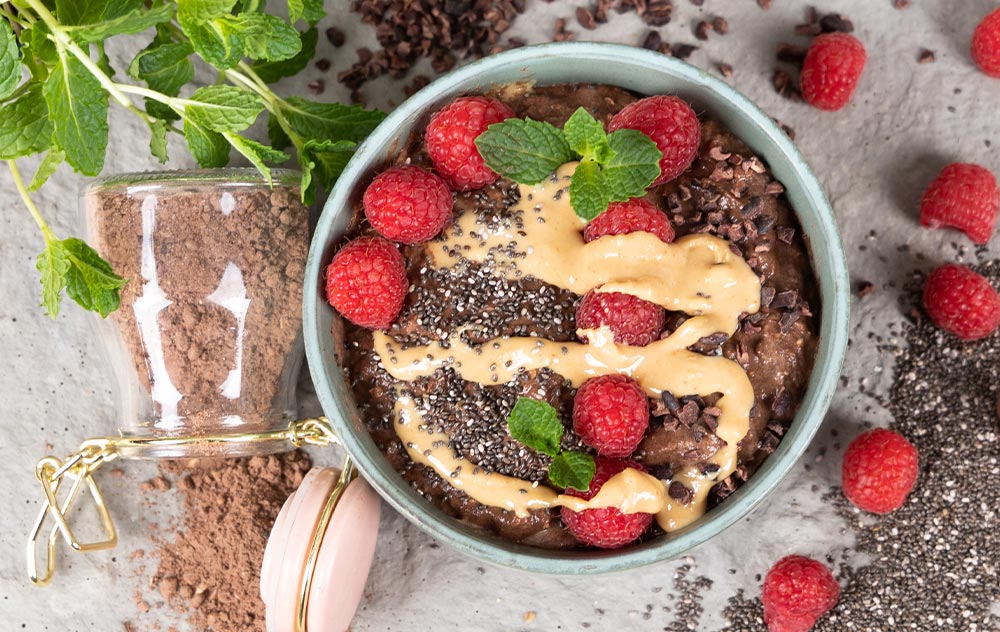 for you Rezept - Schokolade Smoothie Bowl