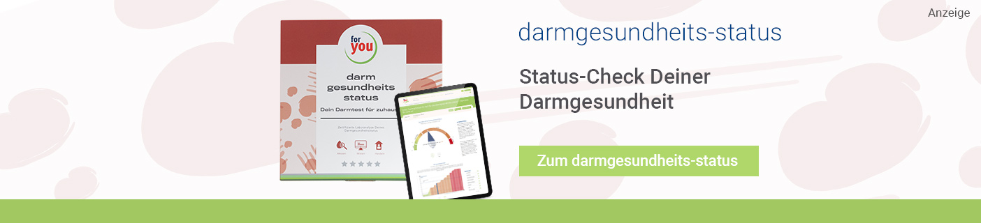 Infografik: for you darmgesundheits-status