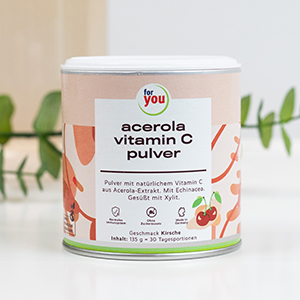 Pressebilder acerola vitamin C pulver