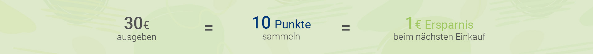 Bonusprogramm Punkte sammeln